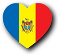 Flag of Moldova image [Heart1]