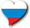 Flag of Russia image [Heart2]
