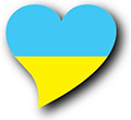 Flag of Ukraine image [Heart2]