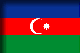 Flag of Azerbaijan drop shadow image