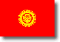 Flag of Kyrgyz Republic shadow image