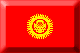 Flag of Kyrgyz Republic emboss image
