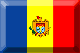 Flag of Moldova emboss image
