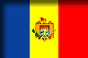 Flag of Moldova drop shadow image