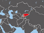 Location of Kirghiz