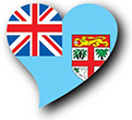 Flag of Fiji image [Heart2]