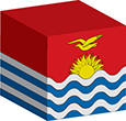 Flag of Kiribati image [Cube]