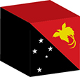 Flag of Papua New Guinea image [Cube]
