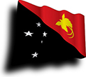 Flag of Papua New Guinea image [Wave]