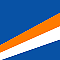 Orange and white slanted line image