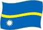 Flag of Nauru flickering image