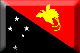 Flag of Papua New Guinea emboss image
