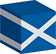 Flag of Scotland image [Cube]