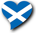 Flag of Scotland image [Heart2]
