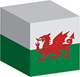 Flag of Wales image [Cube]