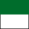Green and white image