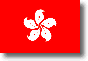 Flag of Hong Kong shadow image