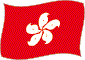 Flag of Hong Kong flickering image