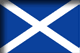 Flag of Scotland drop shadow image