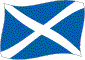 Flag of Scotland flickering image