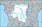 コンゴ民主共和国の小さい地図画像