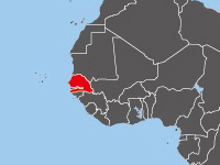 Location of Senegal