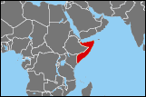 Map of Somalia small image