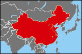 Map of China small image