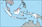 インドネシアの小さい地図画像