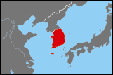 Map of Korea small image