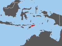 Location of The Democratic Republic of Timor-Leste