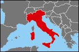 Map of Italy small image