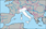 イタリアの小さい地図画像