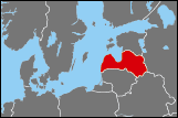 Map of Latvia small image