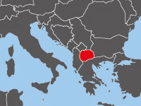 Location of Macedonia