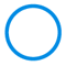 青い輪の画像