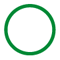 緑の輪の画像