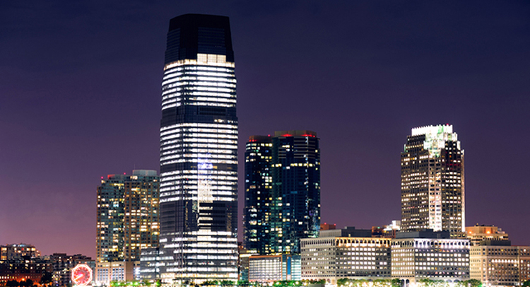 アメリカの地図 白地図 ニュージャージー州の地図