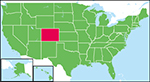 コロラド州の位置