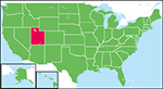 ユタ州の位置