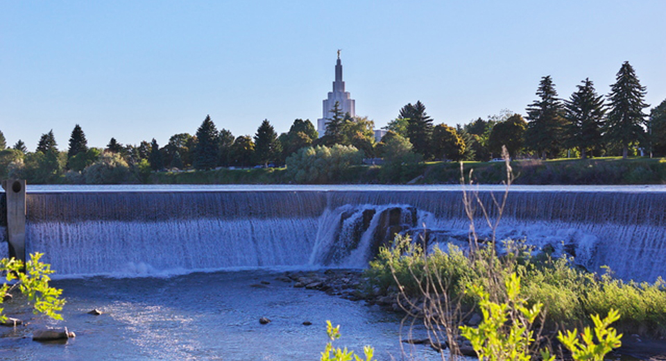 アイダホフォールズの風景の画像