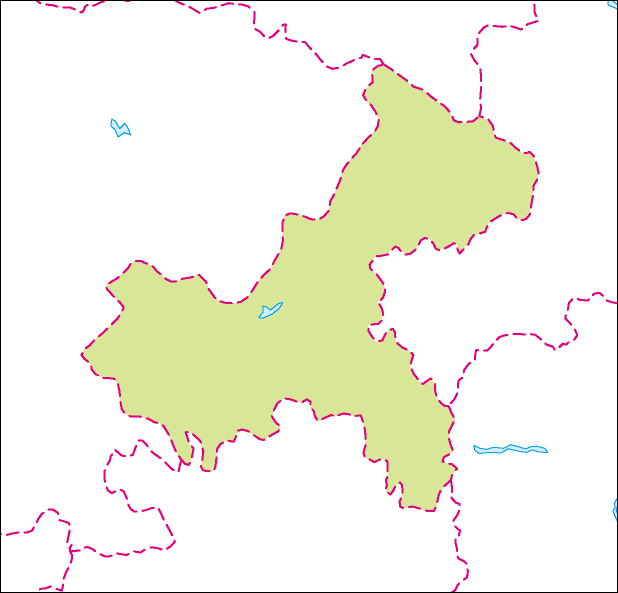 重慶市地図のフリーデータの画像