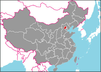 北京市の位置