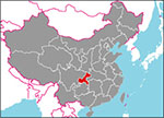 重慶市の位置
