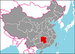 湖南省の位置