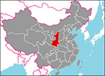陝西省の位置