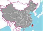 台湾の位置