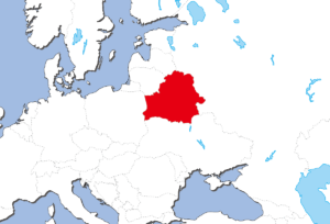 ベラルーシの地図