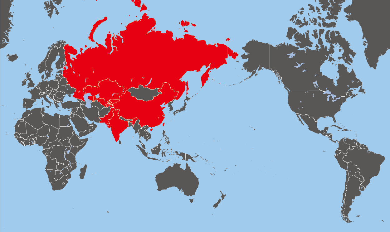上海協力機構の国々