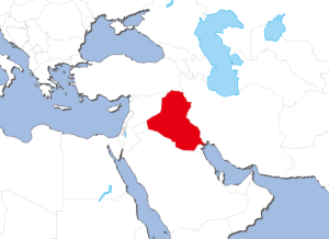 イラクの地図